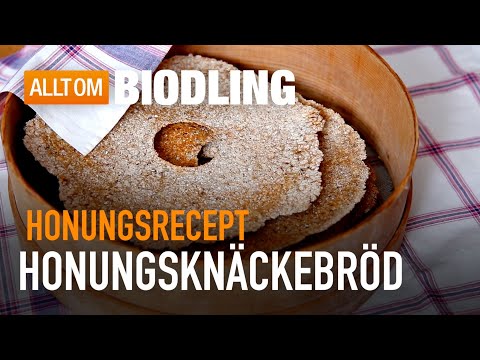 Honungsknäckebröd | Recept med honung