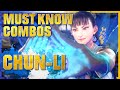 Must Know Chun-Li Combos for Street Fighter 6