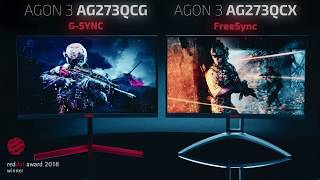 알파스캔 에이건 AGON 273QCX 144 QHD HDR Freesync2 무결점_동영상_이미지