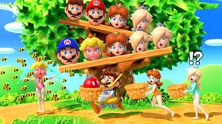 【マリオパーティ スーパースターズ】マリオ VS プリンセス軍団！究極のミニゲームバトル