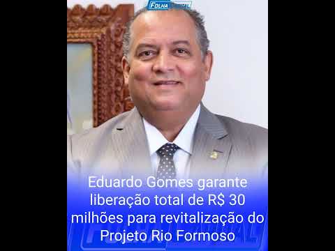 #EduardoGomes #ProjetoRioFormoso #FormosoDoAraguaia #Agronegócio #Irrigação #DesenvolvimentoRegional