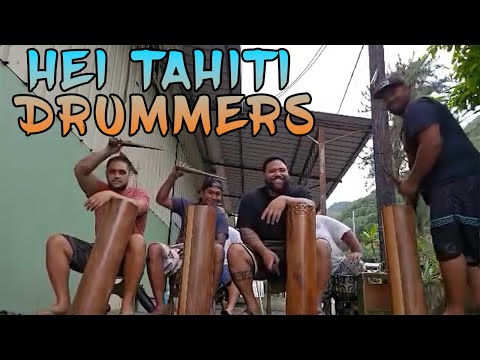 🔥Ofaloto Jamming with Hei Tahiti Drummers (Pehe: America)🔥