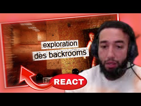 Billy REACT à la vidéo Backrooms de FELDUP