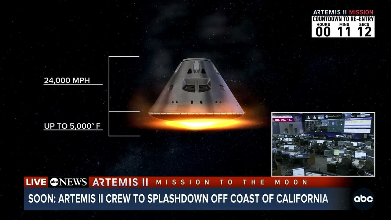 Here's how the heat shield worked on the Artemis II mission