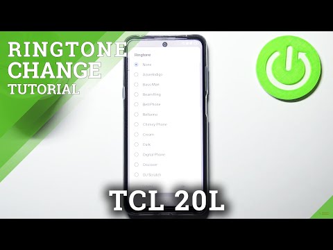 How to Change Ringtone on TCL 20L - Set Up Incoming Call Tune