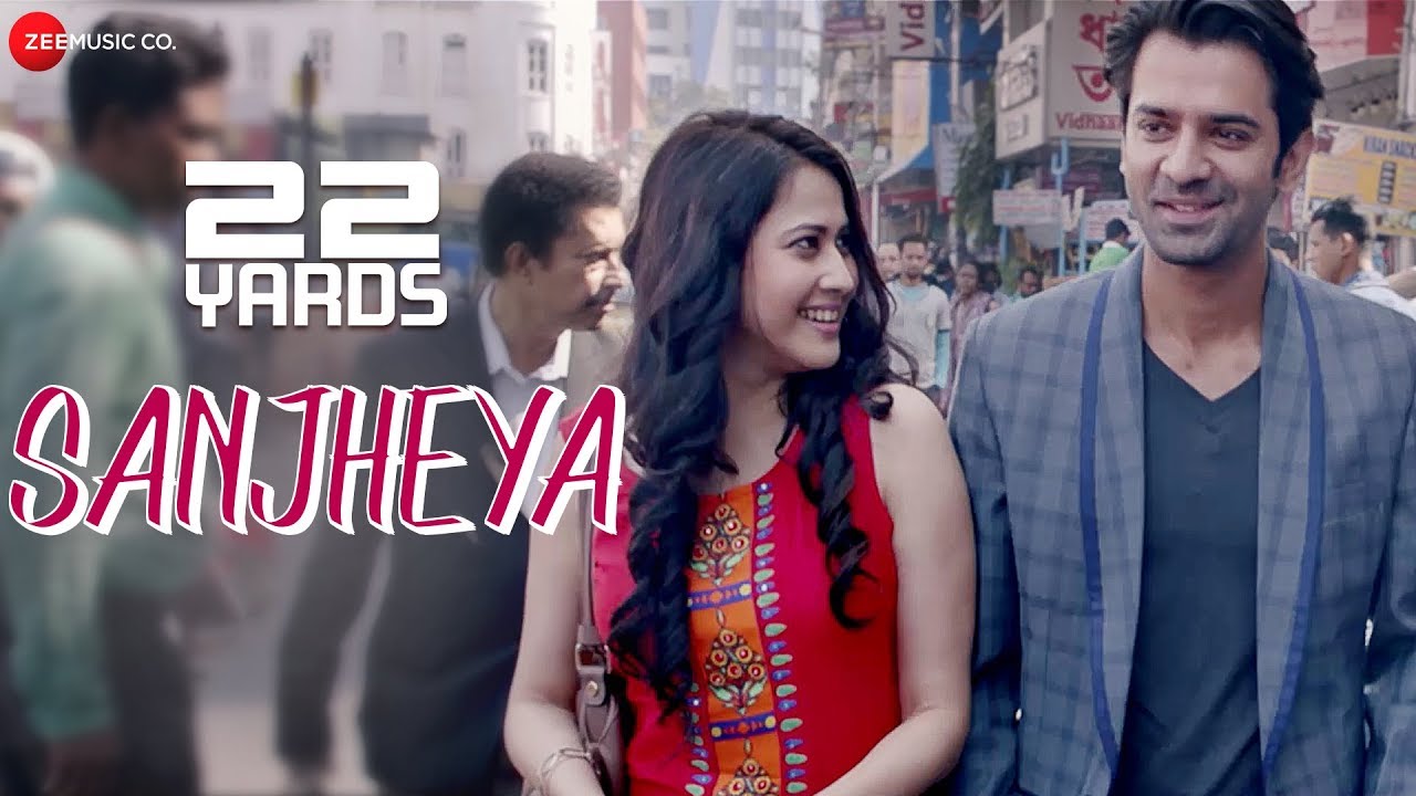 Sanjheya Lyrics  | 22 Yards | Barun Sobti, Rajit Kapur | Nikita Gandhi, Pardeep Sran | Amartya Rahut (Bobo)