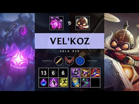 Vel'Koz Mid vs Corki - EUW Grandmaster Patch 25.11