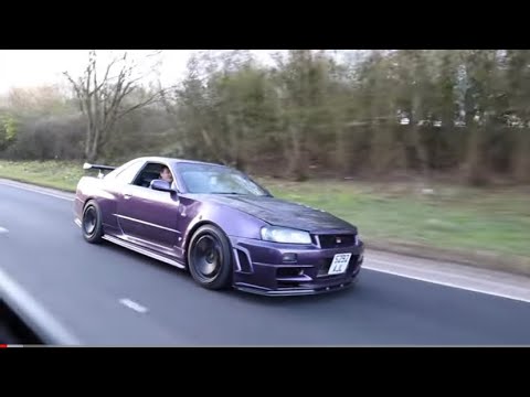 JAPFEST 2022!! - JDM Drifting, Cars leaving, Revving. Silverstone UK