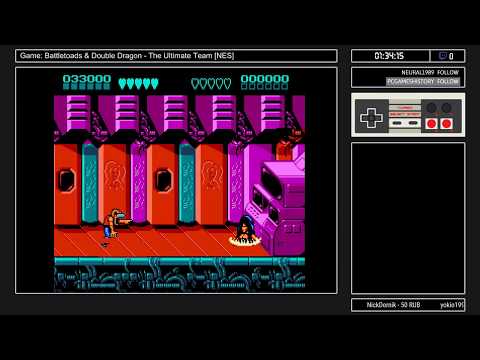 Battletoads & Double Dragon - The Ultimate Team [NES] - Retro Achievements "The Rematch"