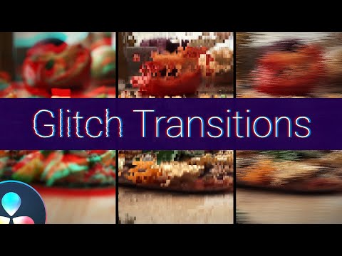 3 EASY Glitch Transitions You Can Make in DaVinci Resolve | Fusion Effects Tutorial (No Plugin!)