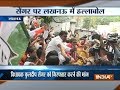 Congress Women's Wing protest against BJP MLA Kuldeep Singh Sengar, demand his arrest