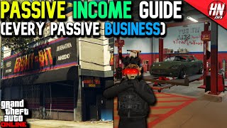 Every PASSIVE INCOME Business In GTA Online & How They Work!