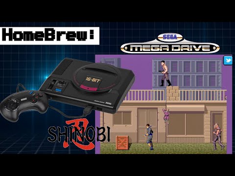 Shinobi for Mega Drive demo