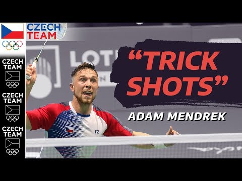 TRIKY A ZADRŽENÉ ÚDERY🎩🏸 Badminton s Adamem