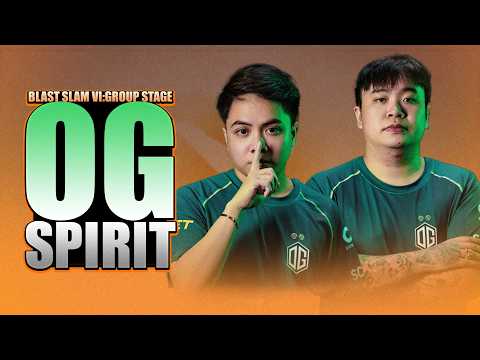 OG vs SPIRIT - WATCH PARTY WITH KUKUYS - BLAST Slam VI