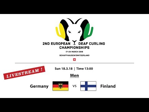 EC Deaf Curling 2018  |  Men GER vs. FIN