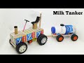 How To Make Matchbox Tractor With Troelly At Home Diy Tractor Supply Water Tank Science Project