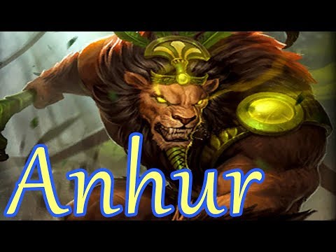 SMITE Anhur ADC (Anhur damage build) Conquest ranked ~ TRIPLE lifesteal build! lesgo!