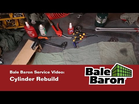Bale Baron Service Video - Cylinder Rebuild