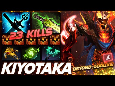 Kiyotaka Shadow Fiend Beyond Godlike - Dota 2 Pro Gameplay [Watch & Learn]