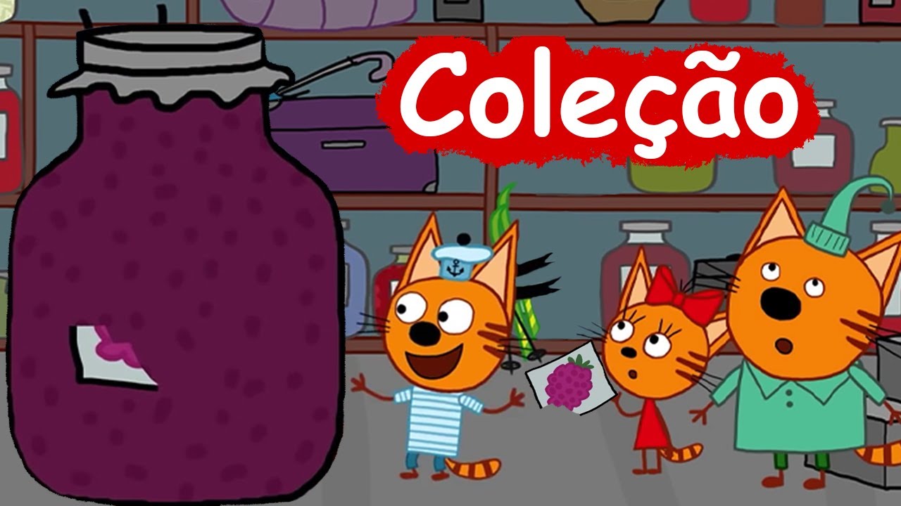 Kid-E-Cats em Portugues | Coleção dos episódios | Desenhos para crianças