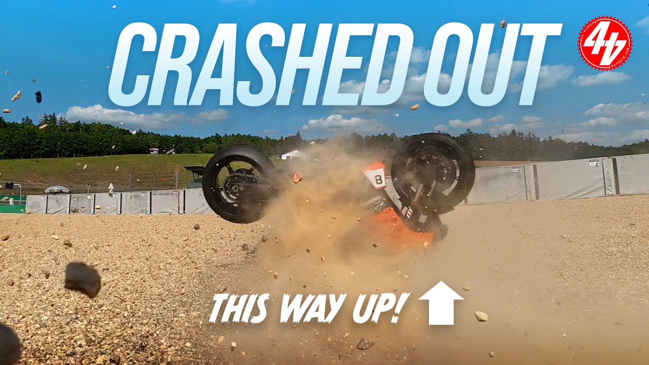 DISASTER at BRNO | KTM 990 RC R Cup RACE 1