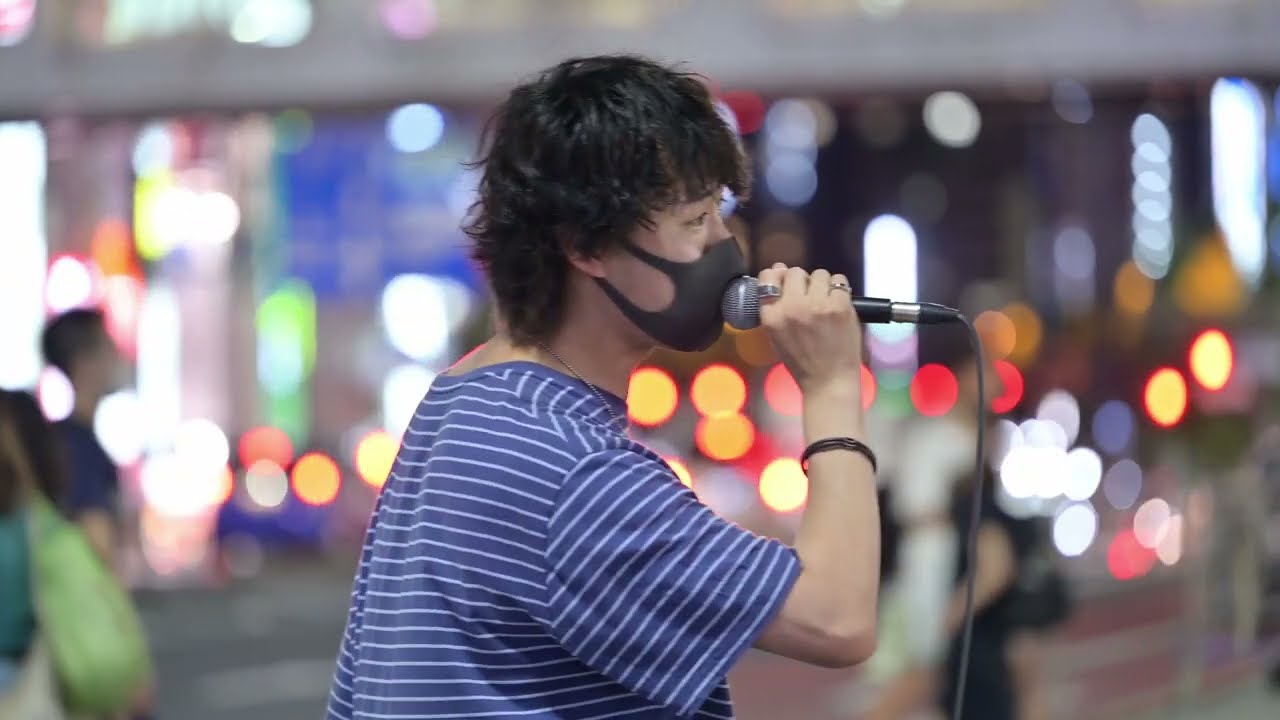2022.7.10 - 柳沼一輝「まばたき (wacci)」【路上ライブ】