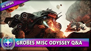 STAR CITIZEN NEWS [Spezial] ⭐ GROßES MISC ODYSSEY Q&amp;A | Star Citizen News Deutsch/German