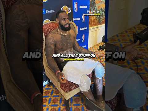 LeBron James Wild Pre-Game Routine 😳