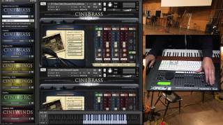 Video thumbnail for CineBrass Descant Horn Walkthrough by Cinesamples