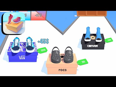 Shoes Evolution 3D - All Levels Gameplay Android,ios (Levels 1-4) - YouTube
