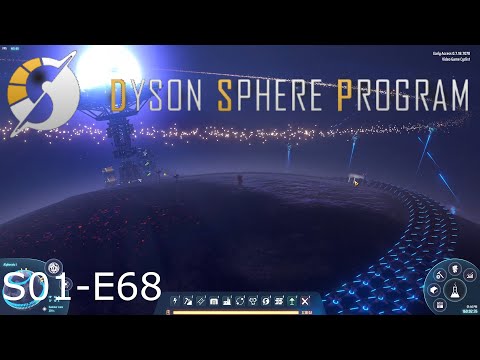 Dyson Sphere Program S01-E68, EM Rail Ejectors and Dyson Swarm