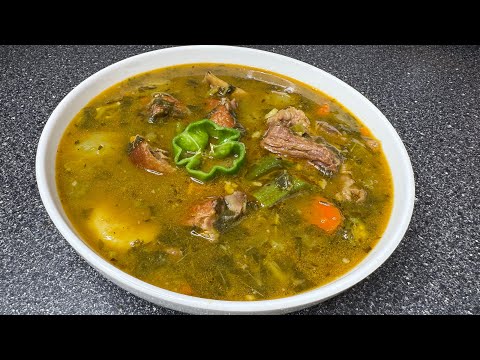 Authentic Jamaican Pepper Pot Soup Recipe | Rich, Spicy & Comforting!