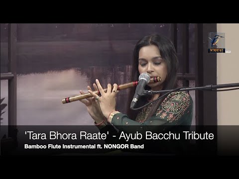 Tara Bhora Raate - Ayub Bacchu Tribute (Bamboo Flute Cover) by Fabihah