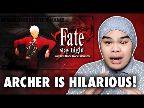 NEW FATE FAN REACTS to Fate/Stay Night: UBW Abridged - Ep0 Speak The Devil's Name