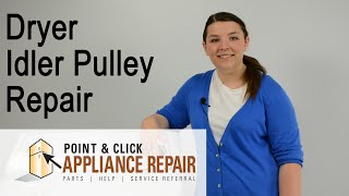 Replacing Dryer Idler Pulley - WP691366, 691366, AP2911909, PS383724, 3346