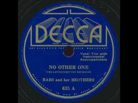 Babs and her Brothers - No other one