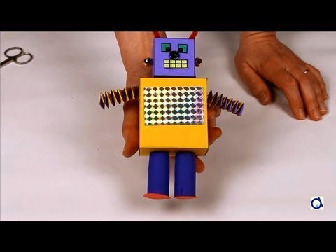 comment construire robot carton
