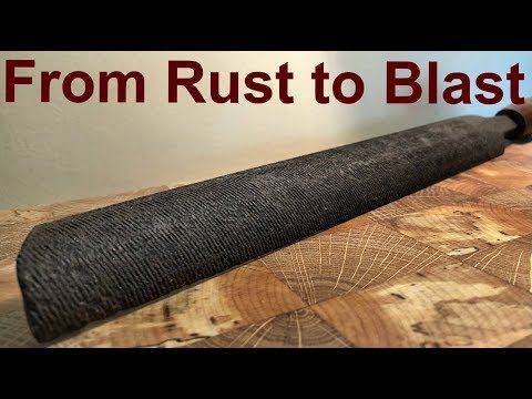 How to Restore a Very Rusty File? 125 hrs in Vinegar - YouTube