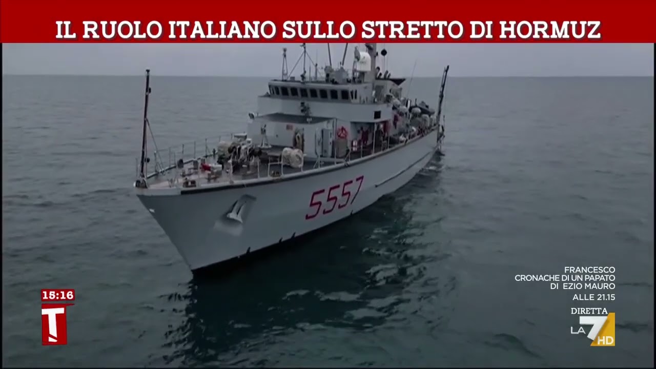 Il ruolo dell'Italia nello stretto di Hormuz