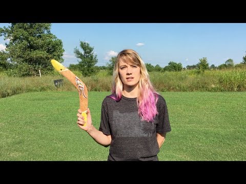 YouTube video about: How do you spell boomerang?