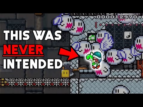 Someone MASSIVELY Cheesed Mario Maker's Hardest Level!