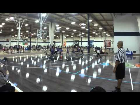 Powerplay Hoops - Big J with the block...