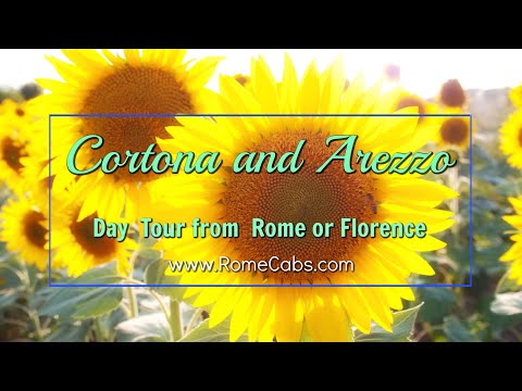 CORTONA AND AREZZO Tuscany Tour from Rome or Florence - Stefano's RomeCabs