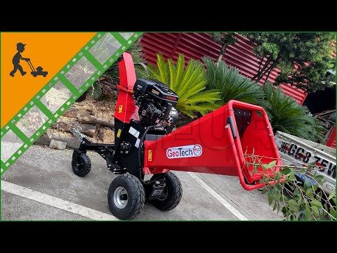 Biotrituratore a scoppio professionale GeoTech PCS 160LE: funzionamento del biocippatore