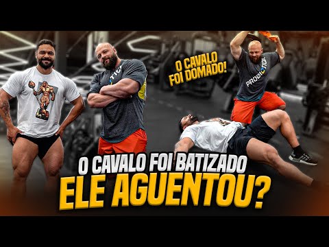 O BATIZADO MAIS INSANO DO CANAL! O CAVALO AGUENTOU?