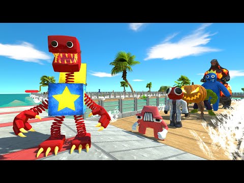 BOXY BOO OASIS DEATH RUN - Animal Revolt Battle Simulator