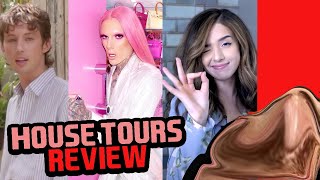 "This is so girly, how do I judge this?"_Me screaming internally at Felix to bring Marzia_ - Rating YouTubers House Tours #3