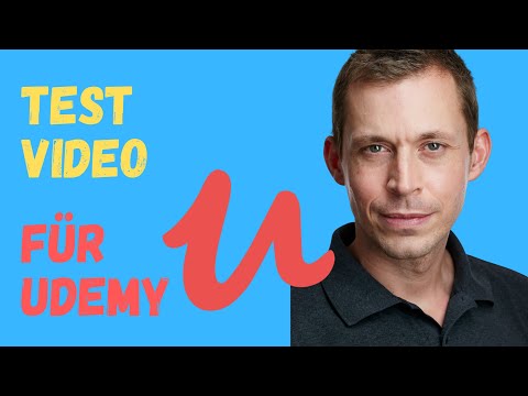 UDEMY KURS ERSTELLEN - Dein erstes Test Video 🌻