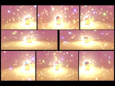 How to get all caps Pikachu's in Pokemon Sword and Shield